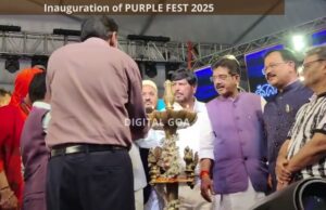 Inauguration of Purple Fest in Panaji