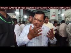 Transport Minister Mauvin Godinho clarifies on implementation of HSRP in Goa