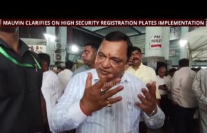 Transport Minister Mauvin Godinho clarifies on implementation of HSRP in Goa