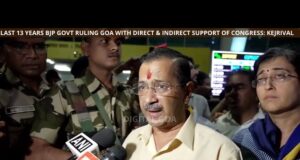 Last 13 years BJP govt ruling Goa with direct & indirect support of Congress. Arvind Kejriwal