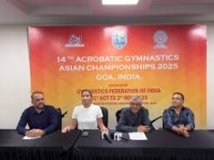 14th Acrobatic Gymnastics Asian Championships kicks off at Mapusa