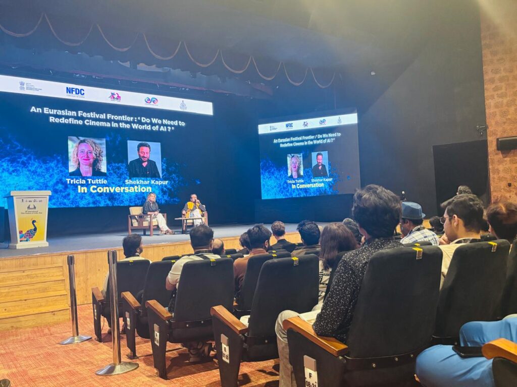 Eager to question audience made the masterclass all the more interesting 