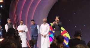 Rajinikanth felicitated at IFFI 56 for 50 years in cinema