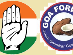 Congress, Goa Forward announce alliance for ZP polls; 36 Congress candidates named, Goa Forward to contest 9 seats