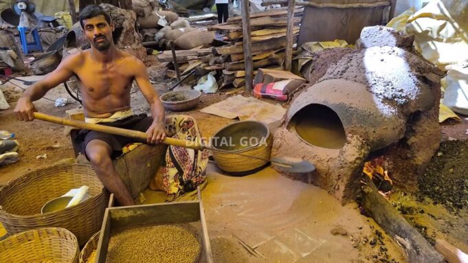 What does it take to serve crunchy festache chone (grams)?