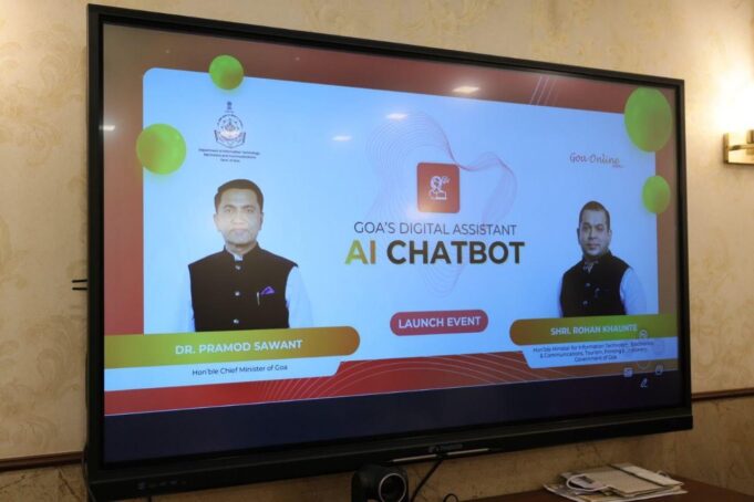AI powered chatbot to simplify access to citizen services on Goa Online portal