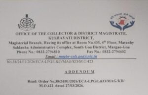 Fishing, education and other key sectors exempted from fuel restrictions in South Goa & Kushavati