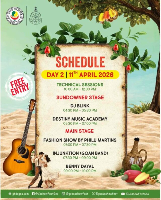 Goa Cashew Fest – Day 2, April 11