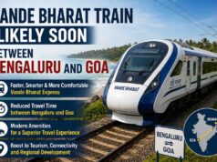 Vande Bharat train likely soon between Bengaluru and Goa