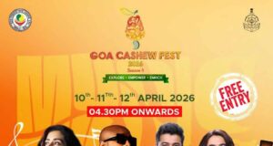 Goa Cashew Fest 2026 from April 10th to 12th : Music & Cashew Magic Awaits!
