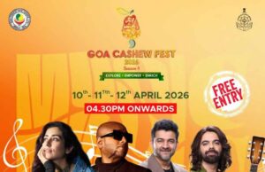Goa Cashew Fest 2026 from April 10th to 12th : Music & Cashew Magic Awaits!
