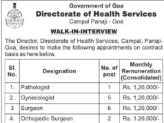 DHS to hold walk-in interviews for 114 medical, technical contract basis posts