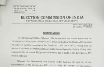 High Court cancels Ponda by-elections scheduled for April 9