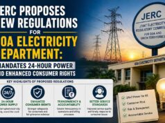 JERC proposes new regulations for Goa Electricity Department: mandates 24-hour power and enhanced consumer rights