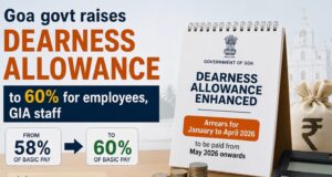 Goa govt raises dearness allowance to 60% for employees, GIA staff