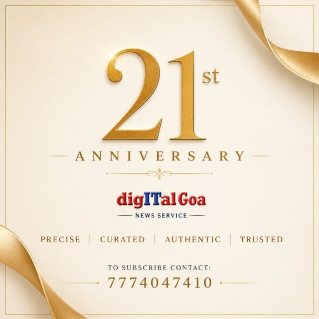 21st Anniversary of Digital Goa News Service