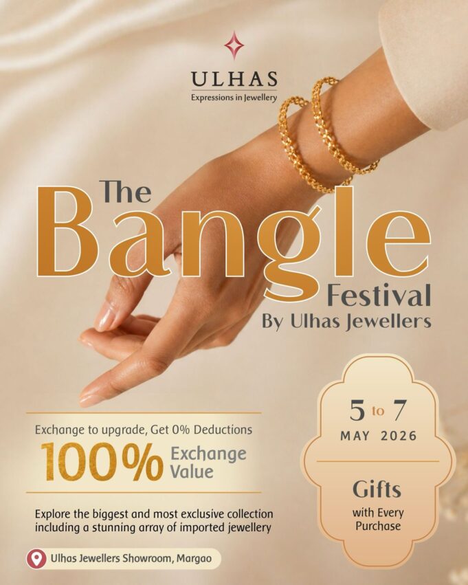 Ulhas Jewellers Bangle Festival from May 5 to 7, 2026