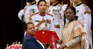 Goan nurse Raksha Parvatkar honoured by President Murmu with National Florence Nightingale Award