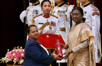 Goan nurse Raksha Parvatkar honoured by President Murmu with National Florence Nightingale Award
