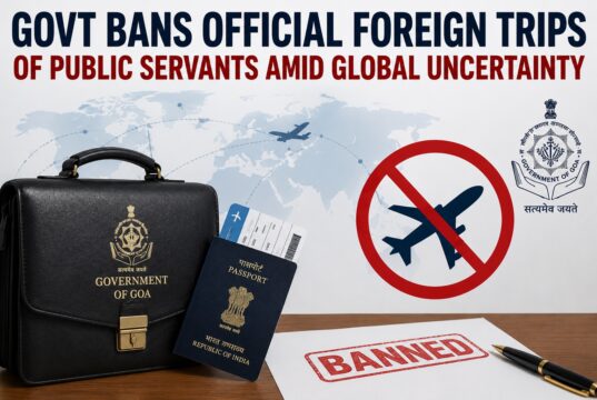 Govt bans official foreign trips of public servants amid global uncertainty