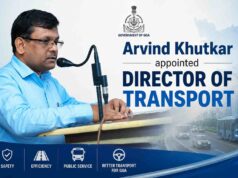 Arvind Khutkar appointed Director of Transport
