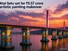 Atal Setu set for ₹5.57 crore artistic painting makeover