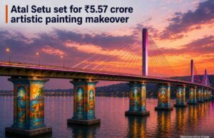 Atal Setu set for ₹5.57 crore artistic painting makeover