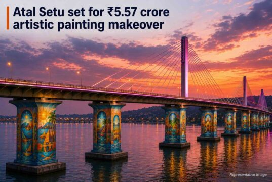 Atal Setu set for ₹5.57 crore artistic painting makeover