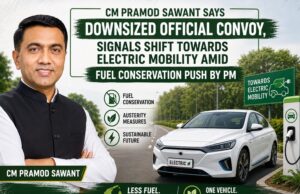 CM says downsized official convoy, signals shift towards electric mobility amid fuel conservation push by PM