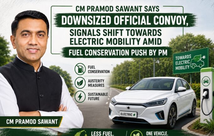 CM says downsized official convoy, signals shift towards electric mobility amid fuel conservation push by PM