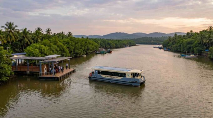 Goa eyes Kochi-style water metro; 8 routes across 111 km identified Representative Image