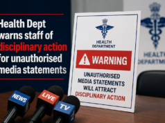 Health Dept warns staff of disciplinary action for unauthorised media statements