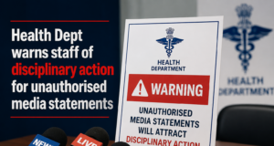 Health Dept warns staff of disciplinary action for unauthorised media statements