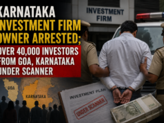 Karnataka investment firm owner arrested; over 40,000 investors from Goa, Karnataka under scanner