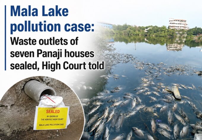 Mala Lake pollution case: Waste outlets of seven Panaji houses sealed, High Court told