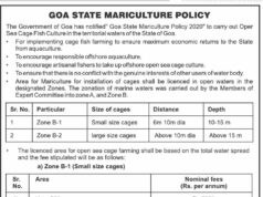 Fisheries Dept invites applications for open sea cage fish farming