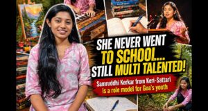 She never went to a formal school…
