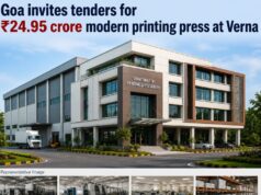 ₹24.95 crore state-of-the-art printing press planned at Verna