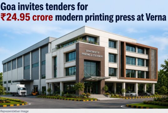 ₹24.95 crore state-of-the-art printing press planned at Verna