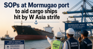 SOPs at Mormugao port to aid cargo ships hit by W Asia strife