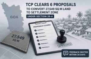 TCP clears 6 proposals to convert 27,549 sq m land to settlement zone under Section 39-A; feedback invited within 30 days