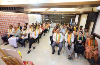 B L Santhosh reviews Goa BJP’s poll preparedness