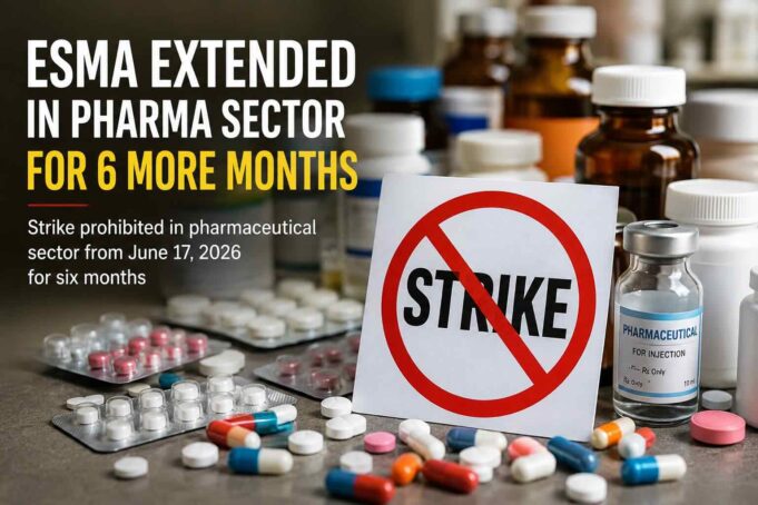 ESMA imposed on Goa’s pharmaceutical sector extended by six more months