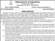 Goa proposes investment promotion area for precision manufacturing project in Quepem