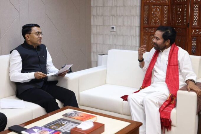 CM Sawant seeks Centre’s support for mining sector reforms during meeting with Union Minister