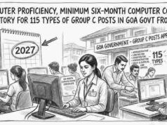 Computer proficiency, minimum six-month computer course mandatory for 115 types of Group C posts in Goa govt from 2027