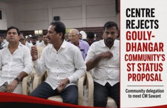 Centre rejects Gouly-Dhangar community’s ST status proposal; community delegation to meet CM Sawant