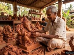 Applications open for subsidy scheme for clay Ganesh idol makers from June 24