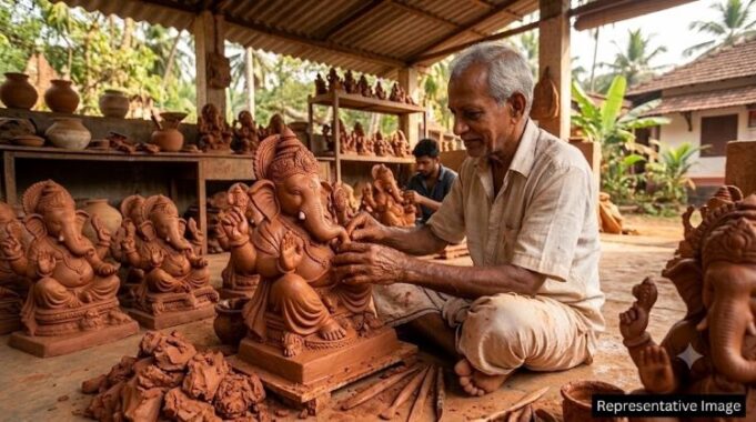 Applications open for subsidy scheme for clay Ganesh idol makers from June 24