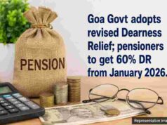 Goa Govt adopts revised Dearness Relief; pensioners to get 60% DR from January 2026